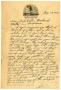 Thumbnail image of item number 1 in: '[Letter by James Sutherlin to his family - 08/12/1943]'.