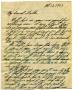 Primary view of [Letter by James E. Sutherlin to his parents - 10/12/1945]