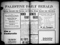 Thumbnail image of item number 1 in: 'Palestine Daily Herald (Palestine, Tex), Vol. 8, No. 257, Ed. 1, Thursday, June 2, 1910'.
