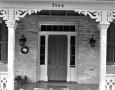 Photograph: [Lesser / Latorre Home, (Entrance detail)]