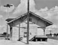 Photograph: [Santa Fe Railroad Station, (East elevation)]