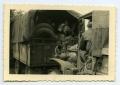 Photograph: [Photograph of Soldiers Playing Music in Truck]