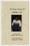 Primary view of [Funeral Program for Queenie, L. Lee, July 24, 2011]