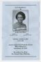 Primary view of [Funeral Program for Letha Grace Myers, October 6, 2011]