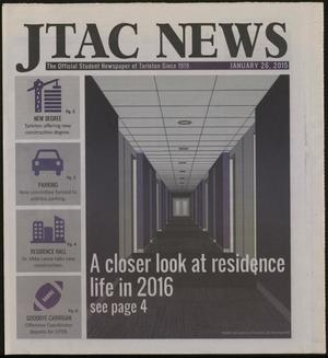 Primary view of object titled 'JTAC News (Stephenville, Tex.), Ed. 1 Monday, January 26, 2015'.