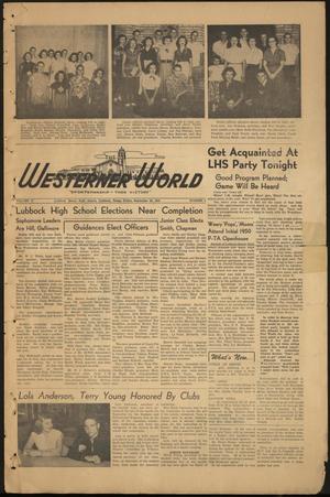The Westerner World (Lubbock, Tex.), Vol. 17, No. 2, Ed. 1 Friday, September 22, 1950