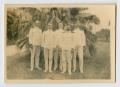 Photograph: [Photograph of Five Naval Officers]