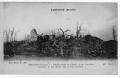 Postcard: [Postcard of Church and Cemetery Ruins in Vermandovillers, Somme]