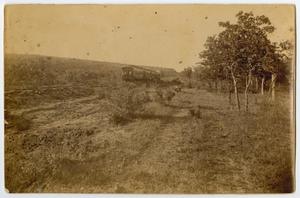 Primary view of object titled '[Railroad near Burnet]'.