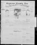 Thumbnail image of item number 1 in: 'Stephens County Sun (Breckenridge, Tex.), Vol. 6, No. 29, Ed. 1, Saturday, November 30, 1935'.