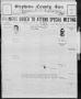 Thumbnail image of item number 1 in: 'Stephens County Sun (Breckenridge, Tex.), Vol. 4, No. 52, Ed. 1, Thursday, January 25, 1934'.