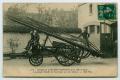 Postcard: [Postcard of Firemen and a Ladder, Paris, France]