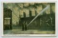 Postcard: [Postcard of Fire Fighters Extinguishing a Fire]