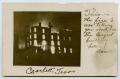 Primary view of [Postcard with a Photograph of a Burning Building, January 27, 1912]