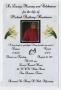 Pamphlet: [Funeral Program for Michael Anthony Henderson, August 16, 2011]