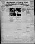 Thumbnail image of item number 1 in: 'Stephens County Sun (Breckenridge, Tex.), Vol. 7, No. 37, Ed. 1, Friday, March 19, 1937'.