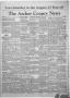Newspaper: The Archer County News (Archer City, Tex.), Vol. 44, No. 36, Ed. 1 Th…