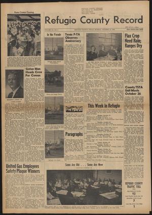 Refugio County Record (Refugio, Tex.), Vol. 11, No. 9, Ed. 1 Monday, October 19, 1964