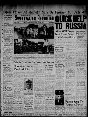 Primary view of object titled 'Sweetwater Reporter (Sweetwater, Tex.), Vol. 45, No. 280, Ed. 1 Sunday, June 28, 1942'.