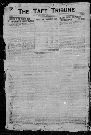 Primary view of object titled 'The Taft Tribune (Taft, Tex.), Vol. 1, No. 4, Ed. 1 Thursday, May 26, 1921'.