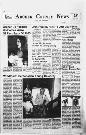 Primary view of object titled 'Archer County News (Archer City, Tex.), No. 2, Ed. 1 Thursday, January 13, 1983'.