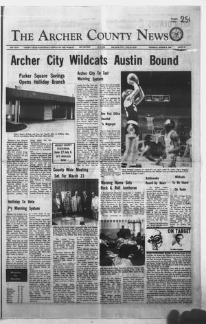 Primary view of object titled 'The Archer County News (Archer City, Tex.), Vol. 63nd YEAR, No. 10, Ed. 1 Thursday, March 6, 1980'.