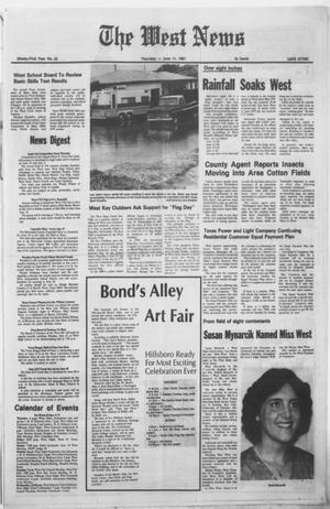 Primary view of object titled 'The West News (West, Tex.), Vol. 91, No. 23, Ed. 1 Thursday, June 11, 1981'.
