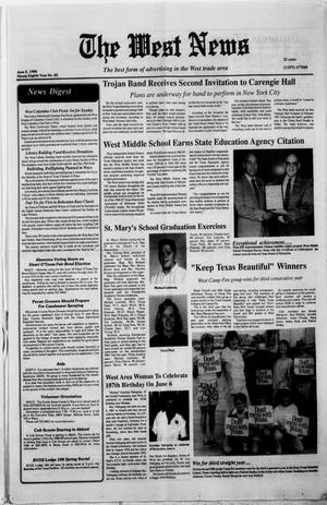Primary view of object titled 'The West News (West, Tex.), Vol. 98, No. 22, Ed. 1 Thursday, June 2, 1988'.