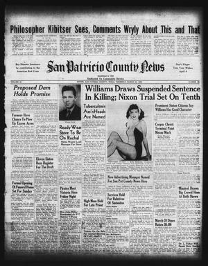 Primary view of object titled 'San Patricio County News (Sinton, Tex.), Vol. 42, No. 12, Ed. 1 Thursday, March 23, 1950'.