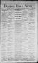 Primary view of Denison Daily News. (Denison, Tex.), Vol. 1, No. 145, Ed. 1 Saturday, September 13, 1873