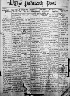 Primary view of object titled 'The Paducah Post (Paducah, Tex.), Vol. 26, No. 52, Ed. 1 Thursday, April 20, 1933'.
