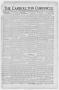 Primary view of The Carrollton Chronicle (Carrollton, Tex.), Vol. 33, No. 41, Ed. 1 Friday, August 20, 1937
