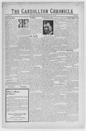 Primary view of object titled 'The Carrollton Chronicle (Carrollton, Tex.), Vol. 26, No. 28, Ed. 1 Friday, May 30, 1930'.