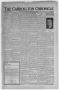 Newspaper: The Carrollton Chronicle (Carrollton, Tex.), Vol. 30, No. 11, Ed. 1 F…