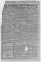 Newspaper: The Carrollton Chronicle (Carrollton, Tex.), Vol. 30, No. 8, Ed. 1 Fr…