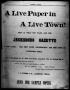 Thumbnail image of item number 3 in: 'Jacksboro Gazette. (Jacksboro, Tex.), Vol. 19, No. 46, Ed. 1 Thursday, April 13, 1899'.