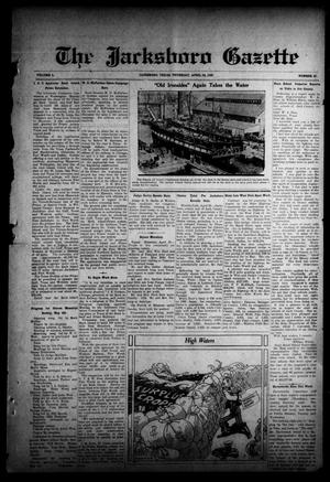 Primary view of object titled 'The Jacksboro Gazette (Jacksboro, Tex.), Vol. 50, No. 47, Ed. 1 Thursday, April 24, 1930'.