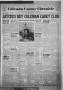Primary view of Coleman County Chronicle (Coleman, Tex.), Vol. 12, No. 40, Ed. 1 Thursday, September 21, 1944