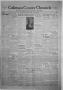 Newspaper: Coleman County Chronicle (Coleman, Tex.), Vol. 4, No. 49, Ed. 1 Thurs…