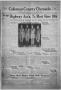 Newspaper: Coleman County Chronicle (Coleman, Tex.), Vol. 3, No. 27, Ed. 1 Thurs…