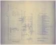 Primary view of Ranch House Motel, Sweetwater, Texas: Plumbing Rough-In Plan Copy