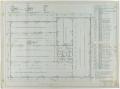 Technical Drawing: Frank Roberts' Hotel, San Angelo, Texas: Second Floor Framing Plan