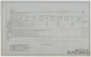 Primary view of object titled 'Gilbert Building Addition, Sweetwater, Texas: South Side Elevation'.