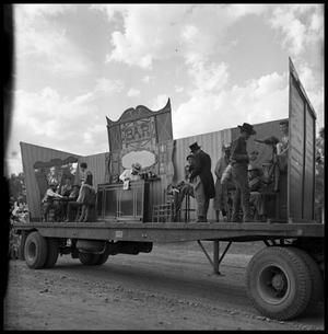 Primary view of object titled '[Parade Float Representing a Bar]'.