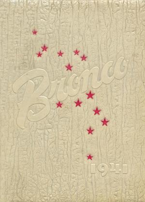Primary view of object titled 'The Bronco, Yearbook of Denton High School, 1941'.