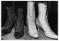 Primary view of [Photograph of Two Pairs of Women's Boots]