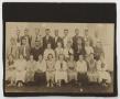 Photograph: [Photograph of Group Outside School]