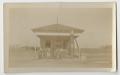 Primary view of [Photograph of a Car at Hanes Filling Station]