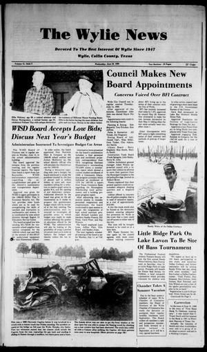 Primary view of object titled 'The Wylie News (Wylie, Tex.), Vol. 41, No. 2, Ed. 1 Wednesday, June 22, 1988'.