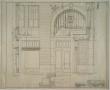 Technical Drawing: Settles' Hotel, Big Spring, Texas: Store and Hotel Entrance Plan